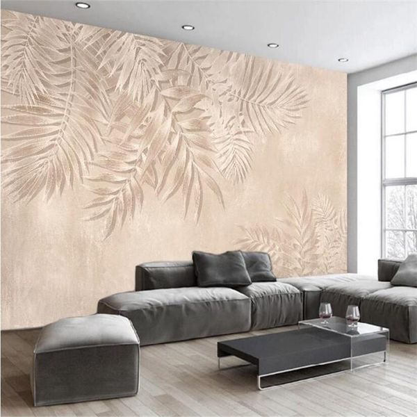 milofi customized 3d printing european-style hand-painted brown banana leaf rainforest plant living room background wall
milofi customized 3d printing european-style hand-painted brown banana leaf rainforest plant living room background wall