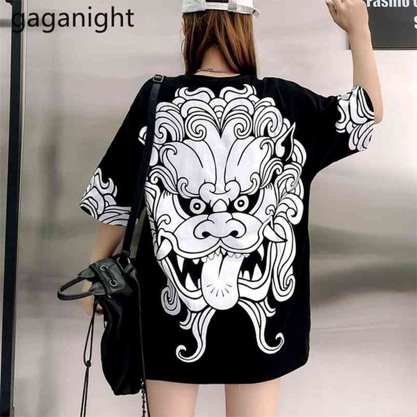 harajuku gothic t shirt women cartoon print half sleeve o-neck summer loose black tees casual street clothes 210601, White
harajuku gothic t shirt women cartoon print half sleeve o-neck summer loose black tees casual street clothes 210601, White