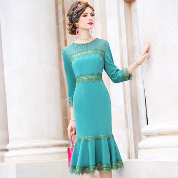 2021 new regular trumpet sleeve ladies'dress spring style celebrities medium length trim fishtail impression skirt lace r45t, Black;gray
2021 new regular trumpet sleeve ladies'dress spring style celebrities medium length trim fishtail impression skirt lace r45t, Black;gray