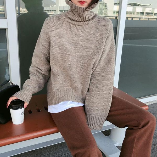 women's sweaters fashion female thick warm turtleneck jumpers sweater women loose long sleeve knitted pullovers winter red vs362, White;black
women's sweaters fashion female thick warm turtleneck jumpers sweater women loose long sleeve knitted pullovers winter red vs362, White;black