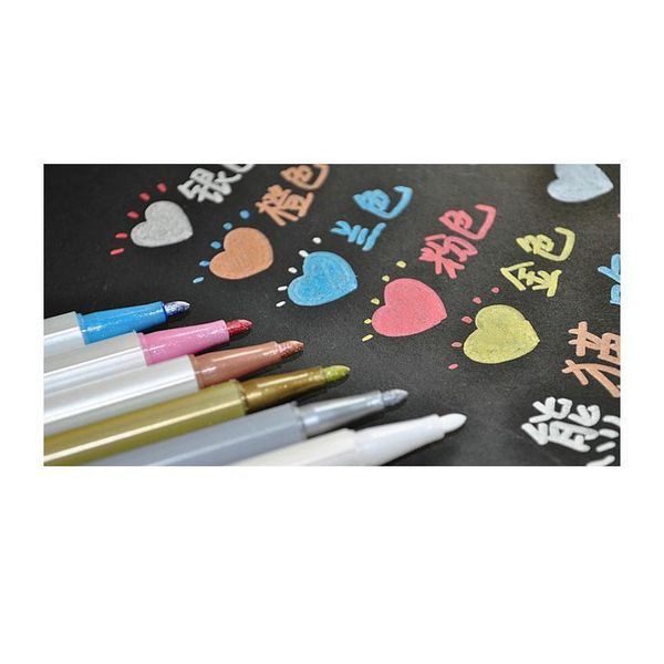 metallic calligraphy marker pens - set of 10 colors, metallic color painting pen for rock painting, mug design, card mak jllivw
metallic calligraphy marker pens - set of 10 colors, metallic color painting pen for rock painting, mug design, card mak jllivw