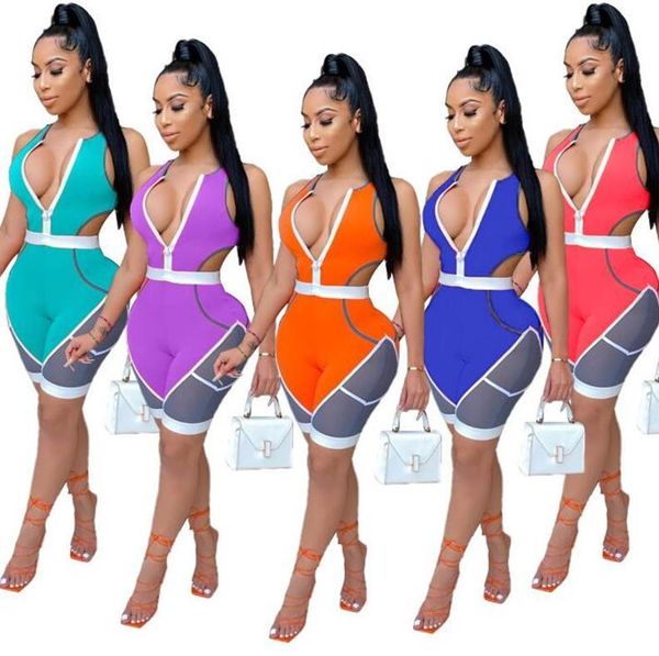 women's jumpsuits & rompers women casual sport romper adults color block sleeveless hollow out round neck playsuit one piece bodysuits, Black;white
women's jumpsuits & rompers women casual sport romper adults color block sleeveless hollow out round neck playsuit one piece bodysuits, Black;white
