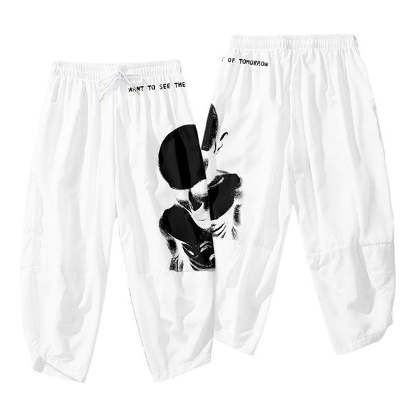 men's pants men joggers streetwear 2021 hip hop casual white skull print harem male harajuku fashion trousers, Black
men's pants men joggers streetwear 2021 hip hop casual white skull print harem male harajuku fashion trousers, Black