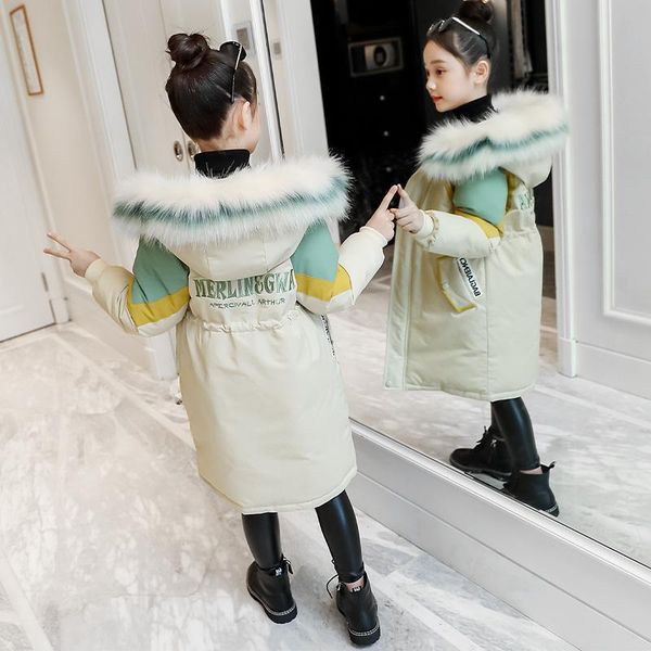 down coat winter girls cotton jacket 2021 children fashion thicken warm outerwear clothes for girl coats snow wear kids 4 to15 years, Blue;gray
down coat winter girls cotton jacket 2021 children fashion thicken warm outerwear clothes for girl coats snow wear kids 4 to15 years, Blue;gray