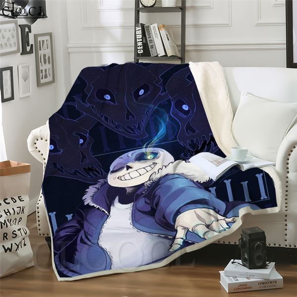 cloocl game undertale sans 3d print casual style air conditioning blanket sofa teens bedding throw blankets plush quilt
cloocl game undertale sans 3d print casual style air conditioning blanket sofa teens bedding throw blankets plush quilt