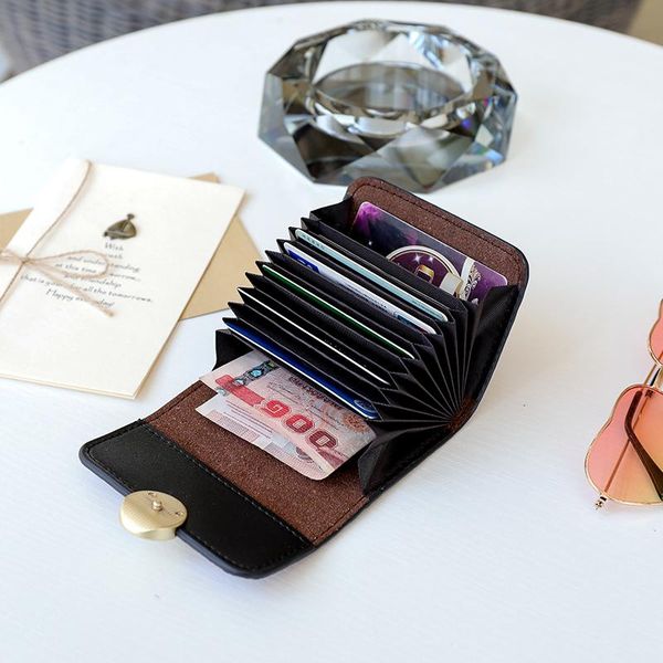card holders 2021 stone pattern women's wallet soft pu leather holder buckle two-fold ladies coin purse cute money wallets, Brown;gray
card holders 2021 stone pattern women's wallet soft pu leather holder buckle two-fold ladies coin purse cute money wallets, Brown;gray