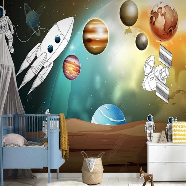 wallpapers custom universe starry wall paper planet astronaut rocket 3d stereo children's room mural kids self-adhesive
wallpapers custom universe starry wall paper planet astronaut rocket 3d stereo children's room mural kids self-adhesive