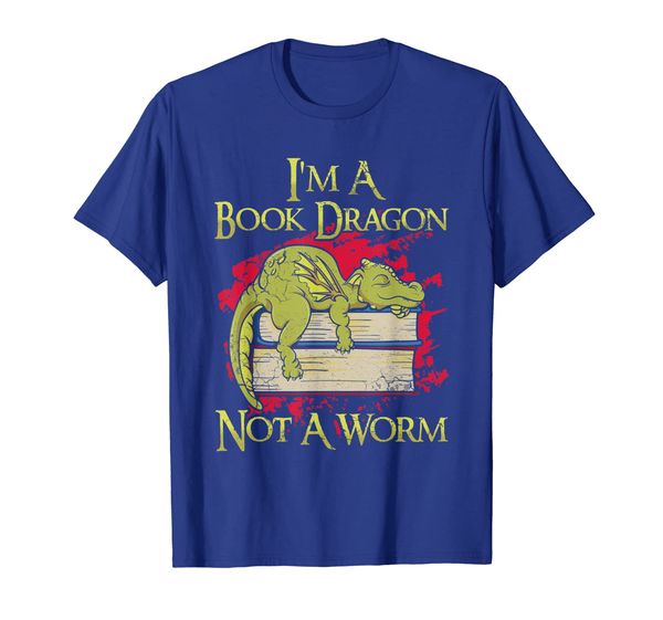 i'm a book dragon not a worm t-shirt funny quotes humor gift, White;black
i'm a book dragon not a worm t-shirt funny quotes humor gift, White;black