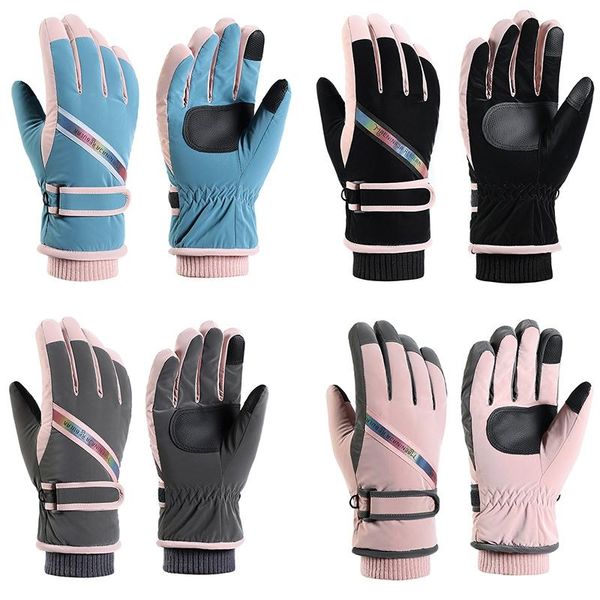 five fingers gloves thicken women outdoor warm touchscreen glof female winter full finger mittens windproof hand for cycling driving, Blue;gray
five fingers gloves thicken women outdoor warm touchscreen glof female winter full finger mittens windproof hand for cycling driving, Blue;gray