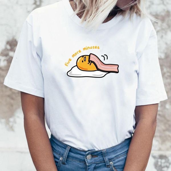 summer japanese harajuku cute gudetama lazy egg yolk funny women t shirt kawaii cartoon print tshirt novelty female t-shirt, White
summer japanese harajuku cute gudetama lazy egg yolk funny women t shirt kawaii cartoon print tshirt novelty female t-shirt, White