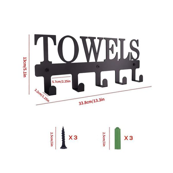 hooks & rails aesthetic towel rack durable wall mounted hook for bathroom simple elegant shelf holder bracket
hooks & rails aesthetic towel rack durable wall mounted hook for bathroom simple elegant shelf holder bracket