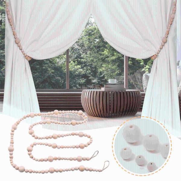 other home decor curtain tiebacks-wood bead tie back beaded-farmhouse window treatment tieback natural wooden decoratives
other home decor curtain tiebacks-wood bead tie back beaded-farmhouse window treatment tieback natural wooden decoratives