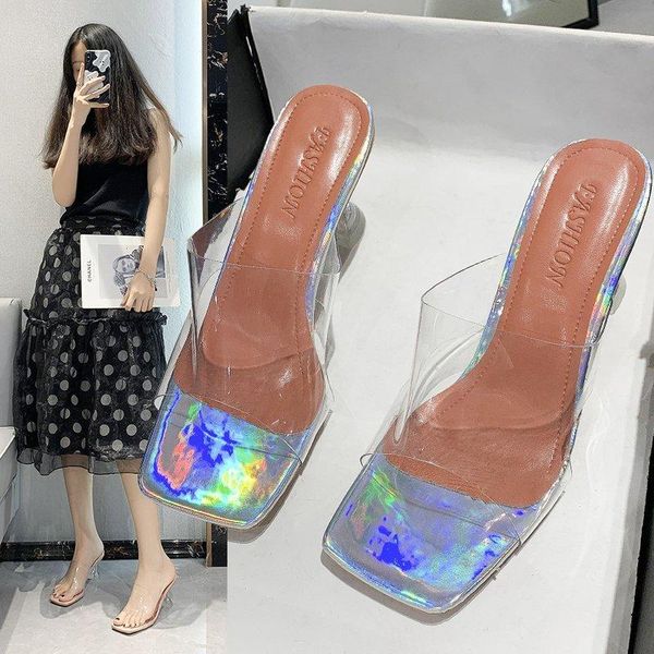 fashion new high heels sandals shoes pvc transparent crystal sun flowers buckle womens slippers summer square toe ladies sandals, Black
fashion new high heels sandals shoes pvc transparent crystal sun flowers buckle womens slippers summer square toe ladies sandals, Black