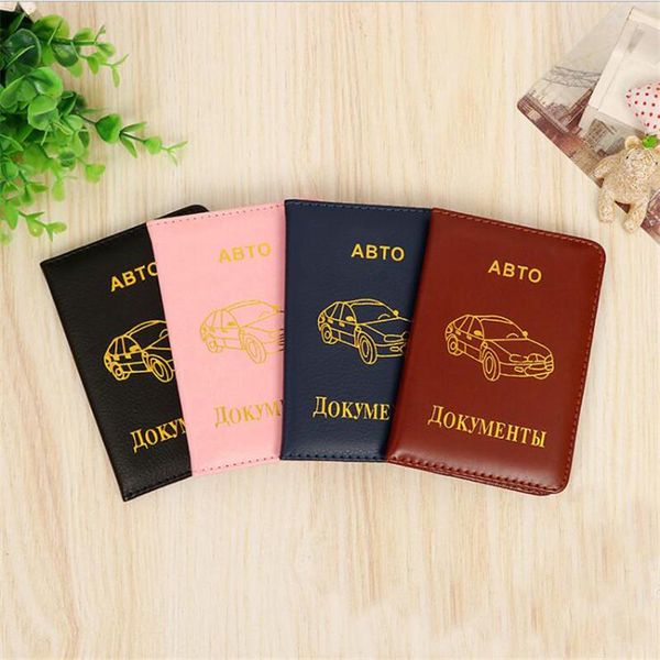 card holders pu leather on cover for car driving documents credit holder case russian auto driver license bag purse wallet, Brown;gray
card holders pu leather on cover for car driving documents credit holder case russian auto driver license bag purse wallet, Brown;gray