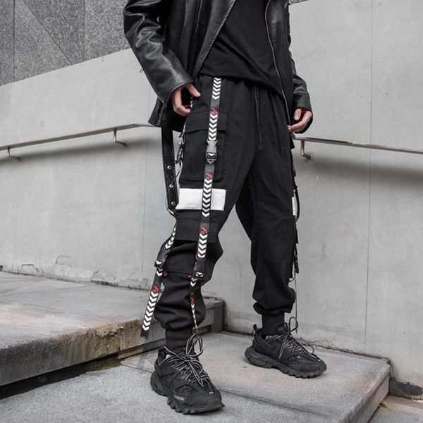 men's pants streetwear harem men ribbons casual slim black joggers side-pockets man trousers 2021 spring
men's pants streetwear harem men ribbons casual slim black joggers side-pockets man trousers 2021 spring