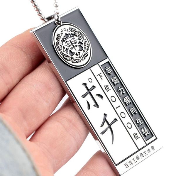 pendant necklaces anime kakegurui compulsive gambler yumeko jabami necklace metal chain choker charm gifts jewelry collares, Silver
pendant necklaces anime kakegurui compulsive gambler yumeko jabami necklace metal chain choker charm gifts jewelry collares, Silver