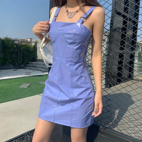 casual dresses women faux pu l leather mini female blue fashion korean style spring autumn strap stylish clothing party vestido, Black;gray
casual dresses women faux pu l leather mini female blue fashion korean style spring autumn strap stylish clothing party vestido, Black;gray