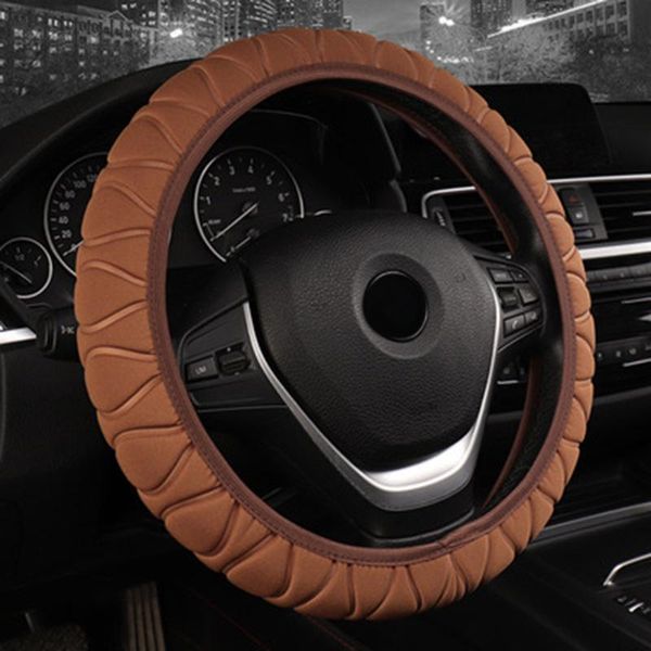 steering wheel covers 1 pcs cover 100% brand accessories auto car for four seasons 
steering wheel covers 1 pcs cover 100% brand accessories auto car for four seasons