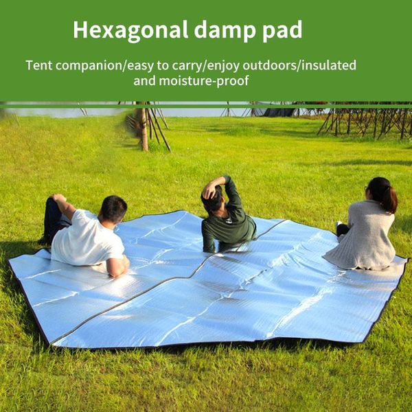 thicken pad breathable soft blanket hexagonal aluminum for outdoor folding waterproof blanket camping beach picnic mat
thicken pad breathable soft blanket hexagonal aluminum for outdoor folding waterproof blanket camping beach picnic mat