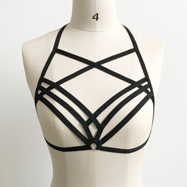 3pieces/lot hollow out women underwear hight elastic cage bra solid bandage strappy halter bra comfortable bustier lenceria sexy, Red;black
3pieces/lot hollow out women underwear hight elastic cage bra solid bandage strappy halter bra comfortable bustier lenceria sexy, Red;black