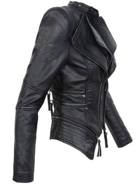 women's leather & faux 2021 gothic pu jacket women winter autumn fashion motorcycle black coats outerwear coat
women's leather & faux 2021 gothic pu jacket women winter autumn fashion motorcycle black coats outerwear coat