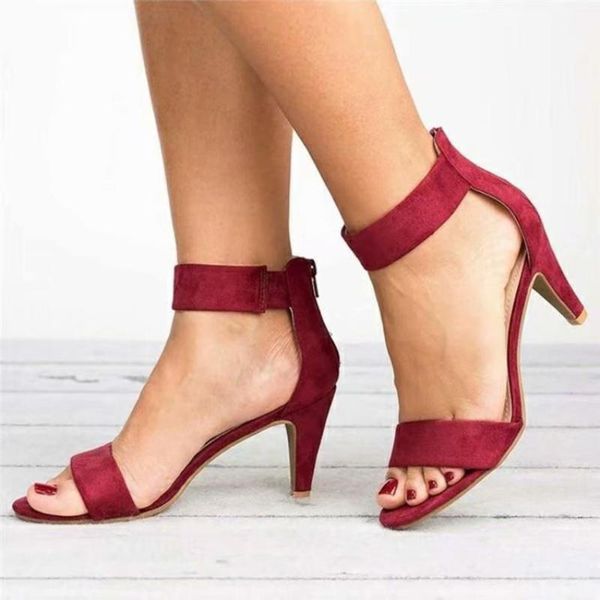 sandals women open toe summer shoes with 5cm high heels female plus size 43 thin heel woman 2021 sandalias, Black
sandals women open toe summer shoes with 5cm high heels female plus size 43 thin heel woman 2021 sandalias, Black