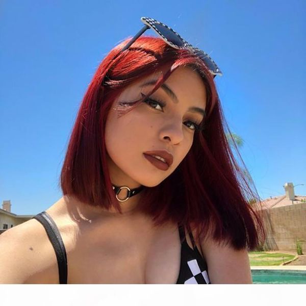 short bug red bob human hair lace front wigs preplucked 13x4 lace frontal wigs style remy hair with baby, Black;brown
short bug red bob human hair lace front wigs preplucked 13x4 lace frontal wigs style remy hair with baby, Black;brown