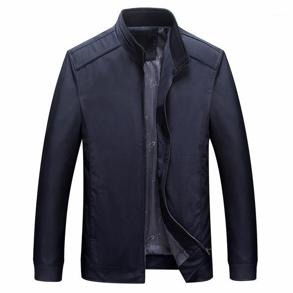 men's jackets arrival 2021 spring autumn stand collar short jacket middle age men smart casual coat outerwear, Black;brown
men's jackets arrival 2021 spring autumn stand collar short jacket middle age men smart casual coat outerwear, Black;brown