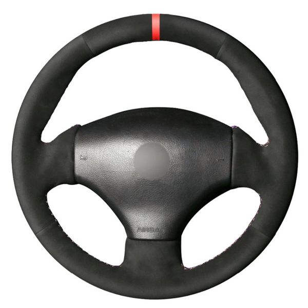 steering wheel covers black suede hand-stitched car cover for 206 1998-2005 sw 2003-2005 cc 2004 2005
steering wheel covers black suede hand-stitched car cover for 206 1998-2005 sw 2003-2005 cc 2004 2005