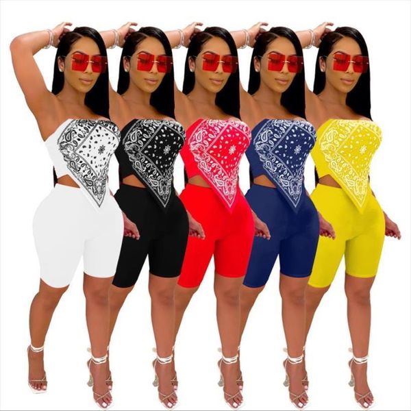 2pcs summer outfit paisley women tracksuits print strapless off shoulder tank solid color tight shorts for lady 5 colors, Gray
2pcs summer outfit paisley women tracksuits print strapless off shoulder tank solid color tight shorts for lady 5 colors, Gray