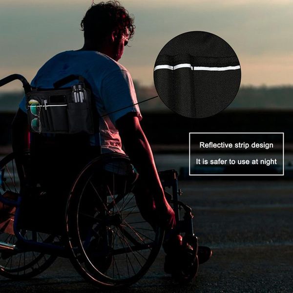storage bags 1pc wheelchair armrest side bag portable pocket suitable for most walking wheels and mobile equipment accessories
storage bags 1pc wheelchair armrest side bag portable pocket suitable for most walking wheels and mobile equipment accessories