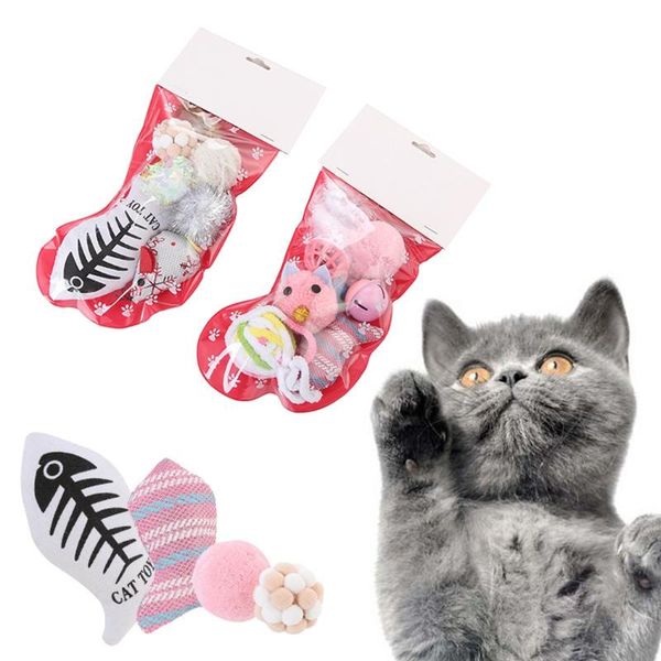 cat toys 6pcs christmas toy set interactive chew ball plush funny training pet supplies
cat toys 6pcs christmas toy set interactive chew ball plush funny training pet supplies