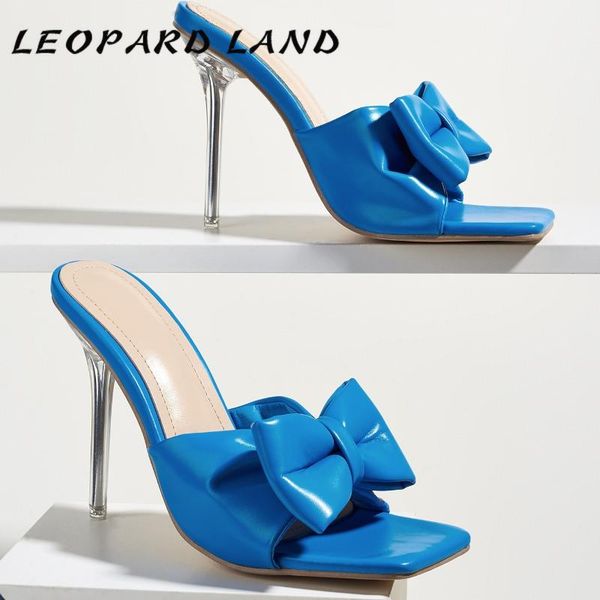sandals leopard land summer fashion bowknot women's shoes crystal heel solid color square toe open, Black
sandals leopard land summer fashion bowknot women's shoes crystal heel solid color square toe open, Black