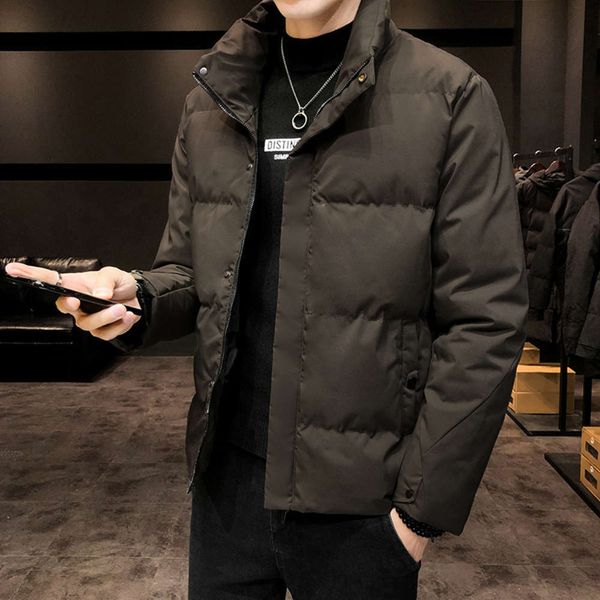 winter new coat thickened short down jacket men's leisure korean slim winter clothing fashionwinter, Black
winter new coat thickened short down jacket men's leisure korean slim winter clothing fashionwinter, Black