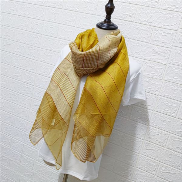 new striped scarf british silk wool blended fashion versatile large plaid long scarves for women, Blue;gray
new striped scarf british silk wool blended fashion versatile large plaid long scarves for women, Blue;gray