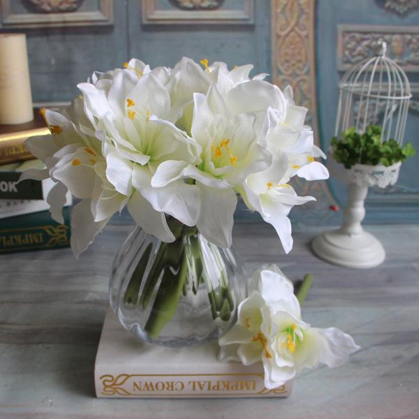 3 pcs/lot 2 flower heads silk flower artificial flowers clivia flores artificiales peony fake leaf wedding home party deco
3 pcs/lot 2 flower heads silk flower artificial flowers clivia flores artificiales peony fake leaf wedding home party deco