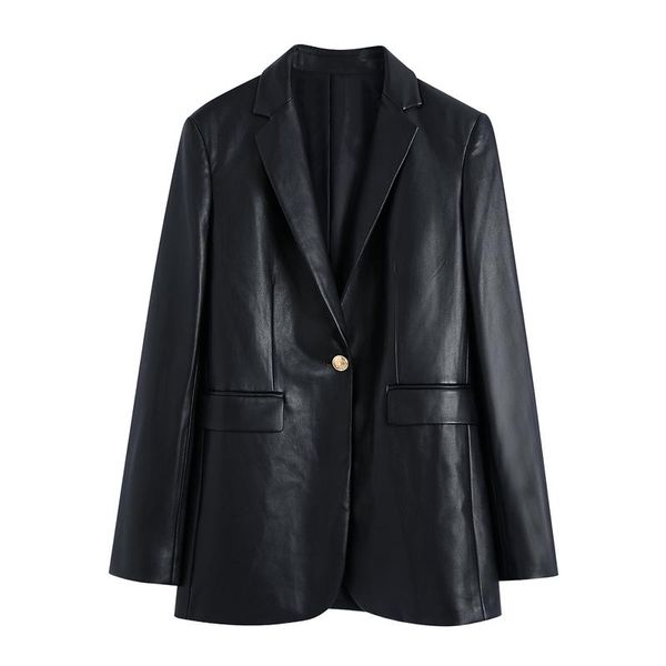 women's leather & faux 2021 fashion women autumn winter black long fake jackets lady pu pocket motorcycle outerwear coat brand
women's leather & faux 2021 fashion women autumn winter black long fake jackets lady pu pocket motorcycle outerwear coat brand