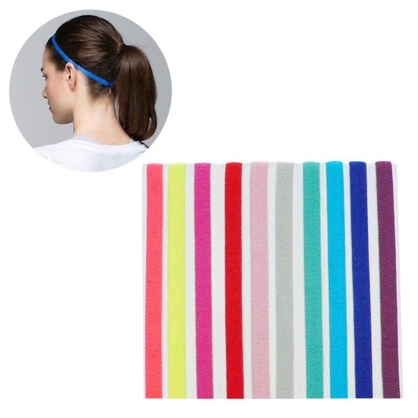 sweatband 10pcs yoga headband non-slip elastic athletic sports hair band fitness candy colors stretchy rope for men (mixed color), Yellow;black
sweatband 10pcs yoga headband non-slip elastic athletic sports hair band fitness candy colors stretchy rope for men (mixed color), Yellow;black