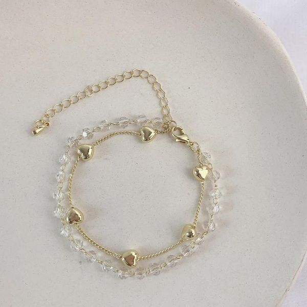 link, chain vintage metal love transparent bracelets for women fashion elegant temperament bracelet 2021 female jewelry 90s party, Black
link, chain vintage metal love transparent bracelets for women fashion elegant temperament bracelet 2021 female jewelry 90s party, Black