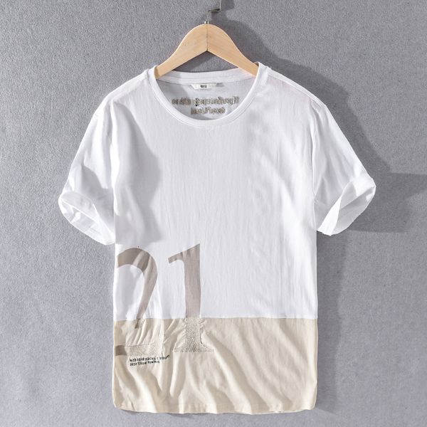 2021 new comfortable summer brand white shirt casual fashion t-shirt for men solid linen t shirts male o-neck camiseta chemise 8wei, White;black
2021 new comfortable summer brand white shirt casual fashion t-shirt for men solid linen t shirts male o-neck camiseta chemise 8wei, White;black