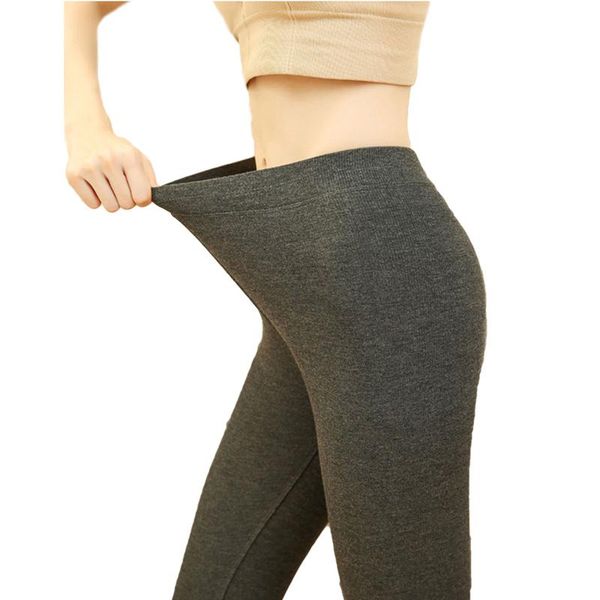 women's leggings 2021 women wool thermal seamless spring autumn winter solid color high elastic waist trousers warm clothing, Black
women's leggings 2021 women wool thermal seamless spring autumn winter solid color high elastic waist trousers warm clothing, Black