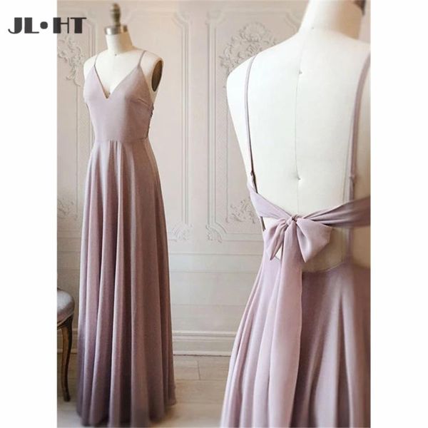 party dresses in stock backless evening long a-line prom dress spaghetti straps v-neck chiffon maid of honors, White;black
party dresses in stock backless evening long a-line prom dress spaghetti straps v-neck chiffon maid of honors, White;black