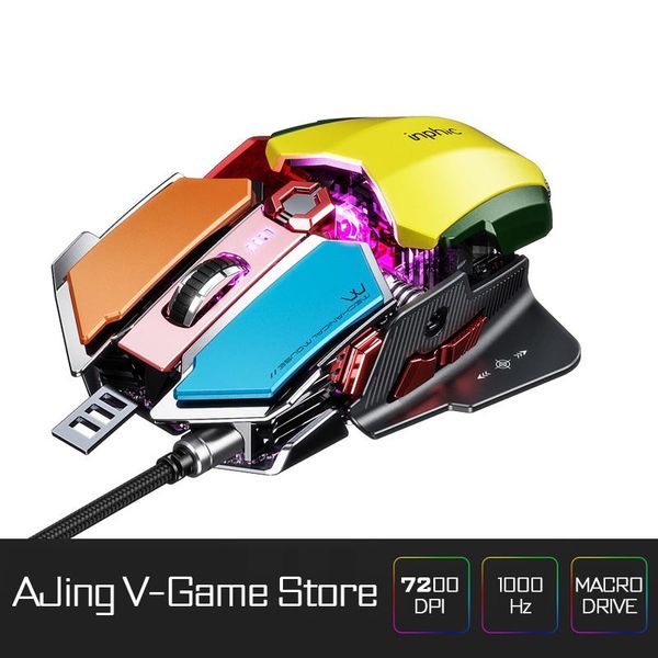 mice usb wired gaming mouse 8 buttons 7200 dpi adjustable led backlit optical computer gamer for pc lapnotebook
mice usb wired gaming mouse 8 buttons 7200 dpi adjustable led backlit optical computer gamer for pc lapnotebook