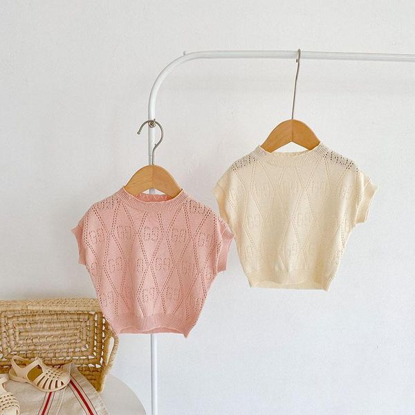 pullover milancel 2021 summer baby clothes girl sweater sleeveless tees cardigan, Blue
pullover milancel 2021 summer baby clothes girl sweater sleeveless tees cardigan, Blue