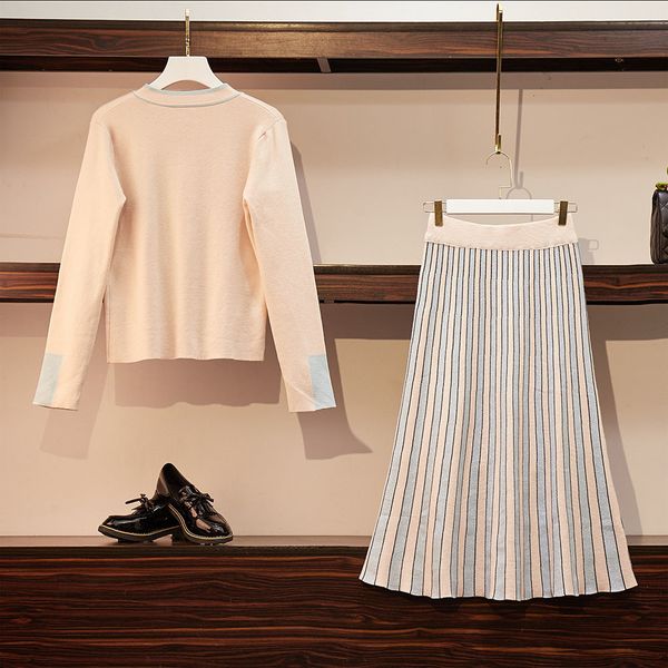 two piece dress women's pullover, sweater + shiny retail skirt, maxi knitted skirt set, 2-piece set, White
two piece dress women's pullover, sweater + shiny retail skirt, maxi knitted skirt set, 2-piece set, White