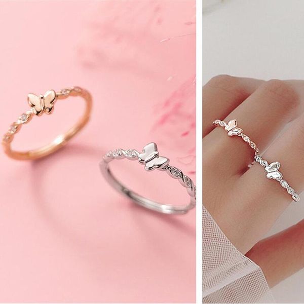 cluster rings ponykiss trendy s925 sterling silver butterfly zircon opening adjustable ring fine jewelry for women party wholesale accessory, Golden;silver
cluster rings ponykiss trendy s925 sterling silver butterfly zircon opening adjustable ring fine jewelry for women party wholesale accessory, Golden;silver
