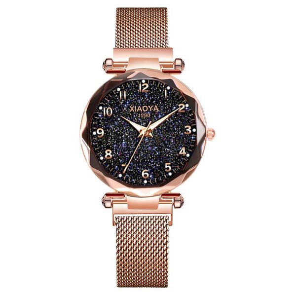wristwatches luxury women fashion waterproof magnet mesh quartz watches starry sky wristwatch, Slivery;brown
wristwatches luxury women fashion waterproof magnet mesh quartz watches starry sky wristwatch, Slivery;brown