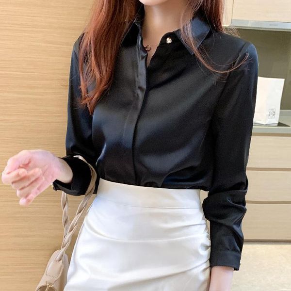women's blouses & shirts czjms dark blue fashion shirt women long sleeve office lady turn down collar casual slim hipster female blouse, White
women's blouses & shirts czjms dark blue fashion shirt women long sleeve office lady turn down collar casual slim hipster female blouse, White