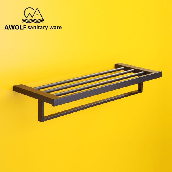 towel racks 2-layers stainless steel rack 60cm modern bathroom shelves wall mounted storage holder luxury black hanger hook az5118
towel racks 2-layers stainless steel rack 60cm modern bathroom shelves wall mounted storage holder luxury black hanger hook az5118