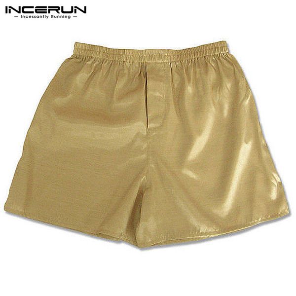 incerun 2021 silk satin men sleep boxer bottoms pajama lounge shorts sleepwear homewear solid underwear men s-5xl, Black;brown
incerun 2021 silk satin men sleep boxer bottoms pajama lounge shorts sleepwear homewear solid underwear men s-5xl, Black;brown